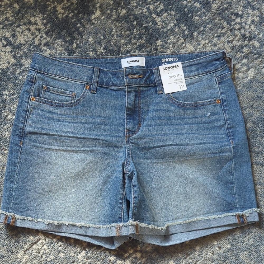 SONOMA Women's Jean Shorts NWT